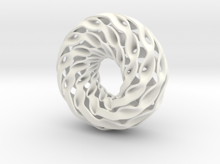 Scherk Spiral Torus 3d printed 