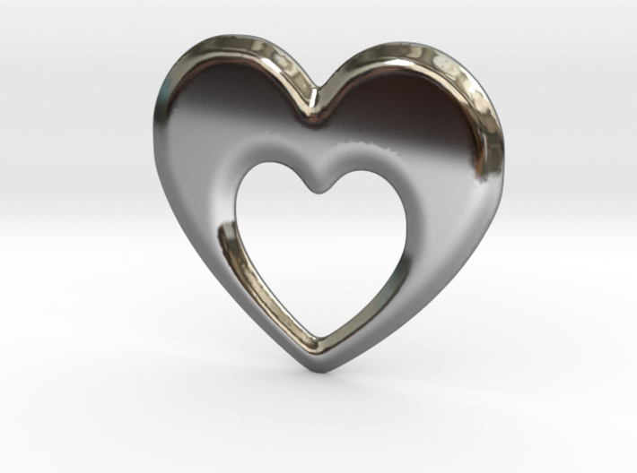 Heart within a Heart 3d printed