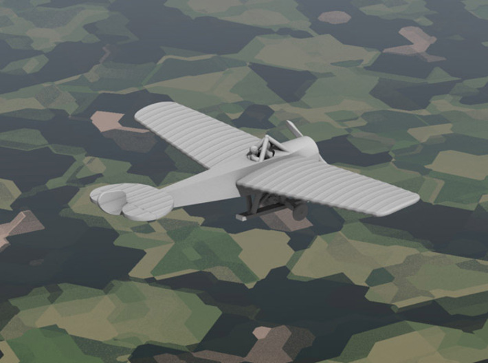 Nieuport 6M 3d printed Computer render of 1:144 Nieuport 6M