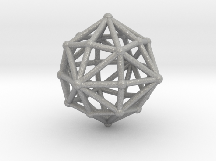 0398 Disdyakis Dodecahedron V&amp;E (a=1cm) #002 3d printed