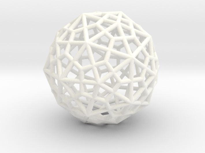 0400 Truncated Icosahedron + Pentakis Dodecahedron 3d printed