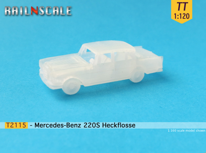 Mercedes-Benz 220S (TT 1:120) 3d printed 