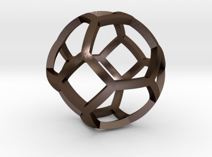 0409 Spherical Truncated Octahedron #001 3d printed