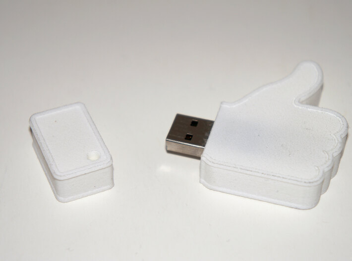 THUMBS UP USB HOLDER 3d printed 