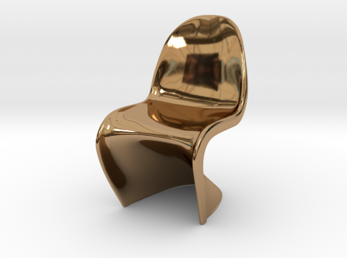 Panton Chair 5.5cm (2.2 inches) Height 3d printed