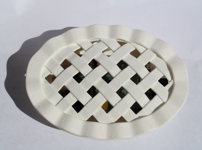 Pi Dish  3d printed Pastry on!