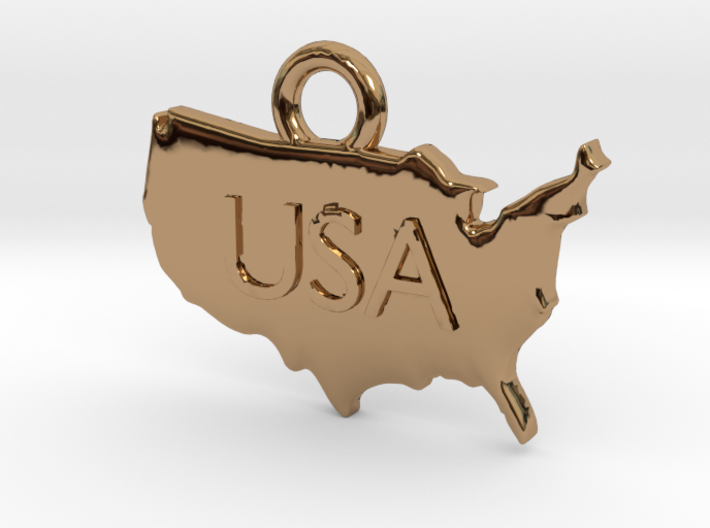 USA Pendant 3d printed