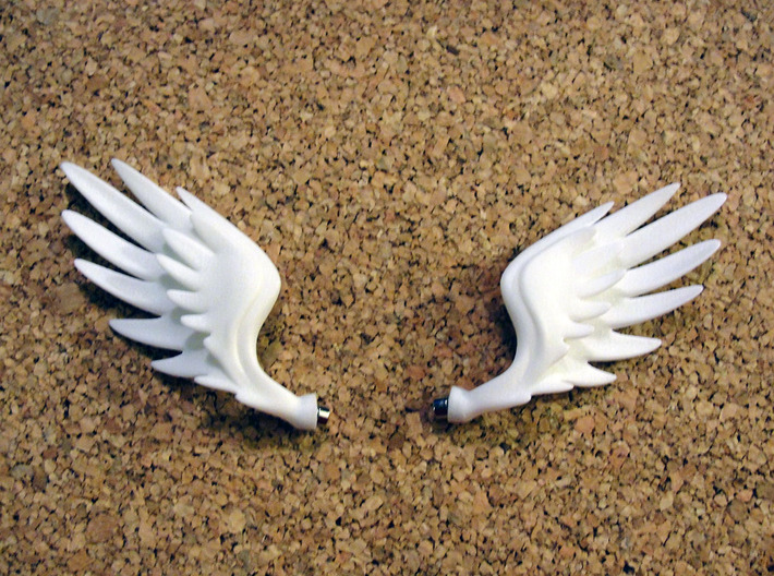 Bjd Feather Wings for Magnets 3d printed