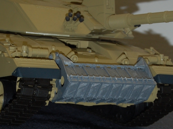 1/16 Challenger 2 Chobham Front Armour Upgrade P2 3d printed 