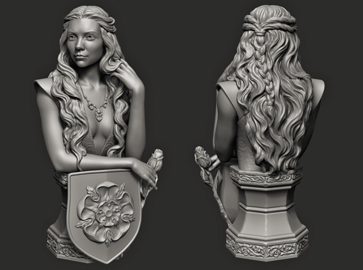 Margaery Tyrell. (11 cm\ 4.33 inches) 3d printed