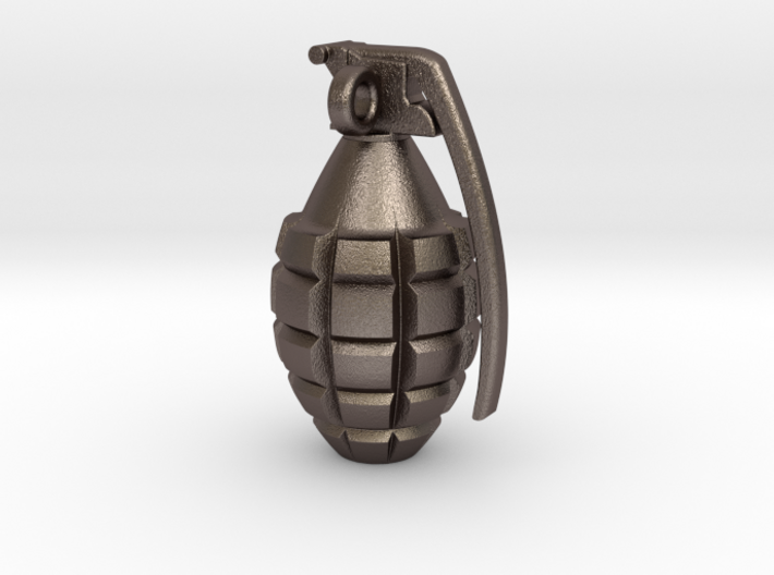 Keychain Grenade 25mm height 3d printed