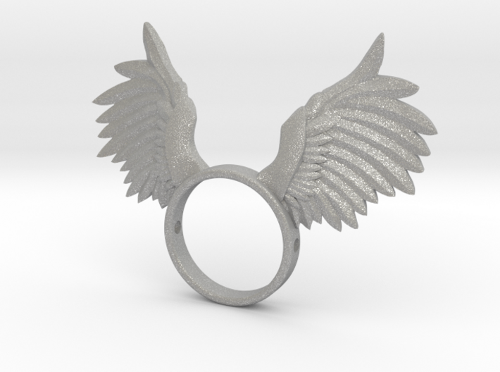Nipple shield owl wings 3d printed