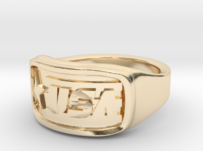 Ring USA 51mm 3d printed