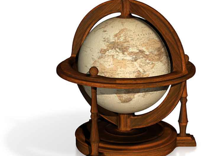 Antique Globe 3d printed
