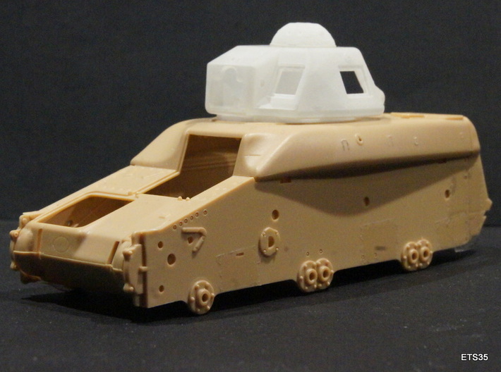 ETS35019 - APX-R turret with SA38 gun (1:35) 3d printed