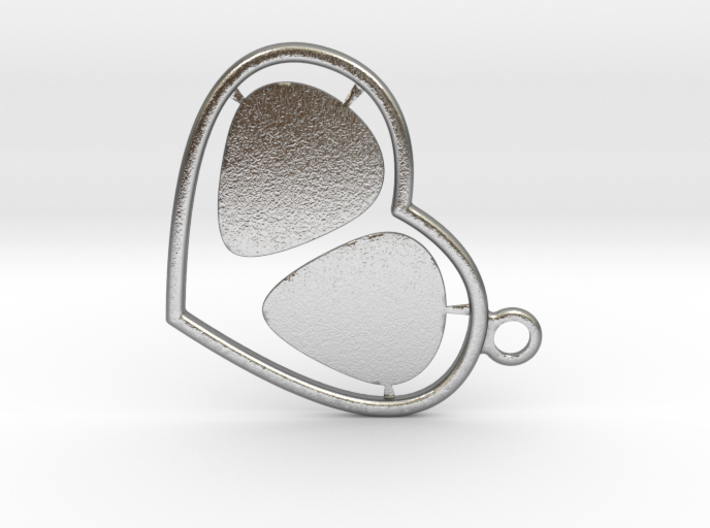 GPick Heart key accessory 3d printed
