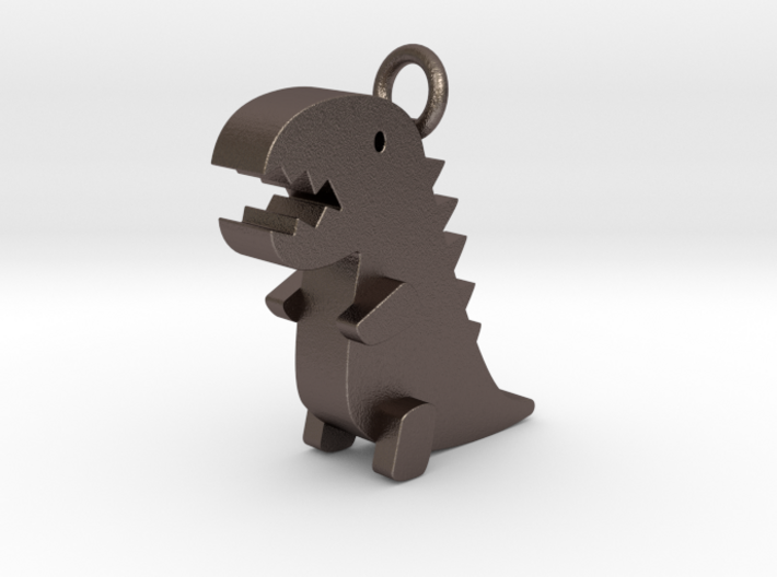 Little Dinosaur Pendant 3d printed