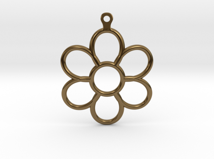 Share Your Smile With Me Sunflower Earrings (Big) 3d printed