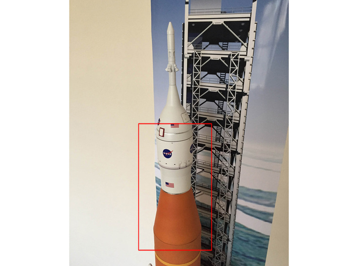 Orion SLS Adapter 1:72 3d printed