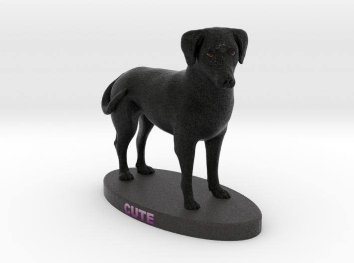 Custom Dog Figurine - Cute 3d printed
