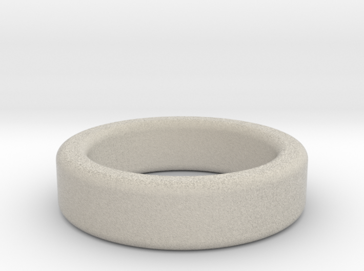 Ring Size 8 (filleted) 3d printed