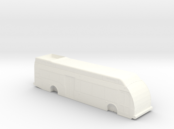 HO Scale Eldorado Axess BRT Fuel Cell Bus (solid) 3d printed