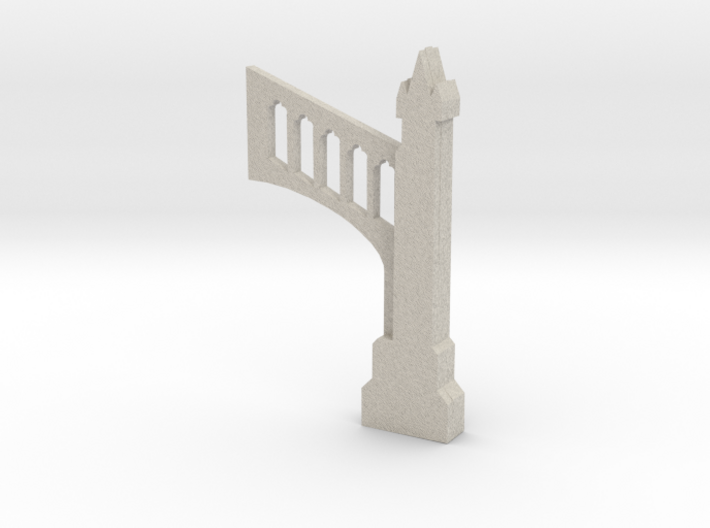 gothic buttress 3d printed