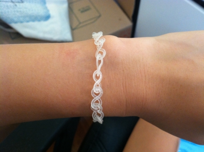FLYHIGH: Infinity Bracelet Small 3d printed