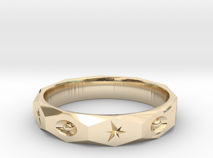 star spark ring 3d printed