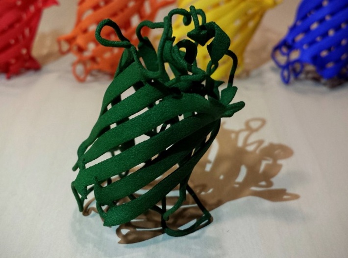 Green Fluorescent Protein 3d printed