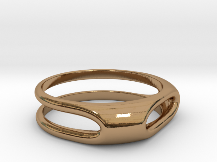 Nested Rings: Middle Ring (Size 10) 3d printed
