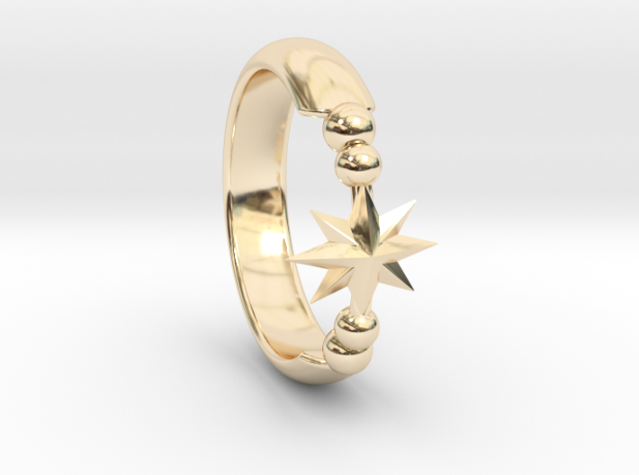 Ring of Star 15.3mm 3d printed