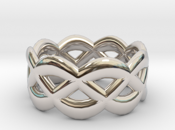 Turk's Head Ring 3d printed