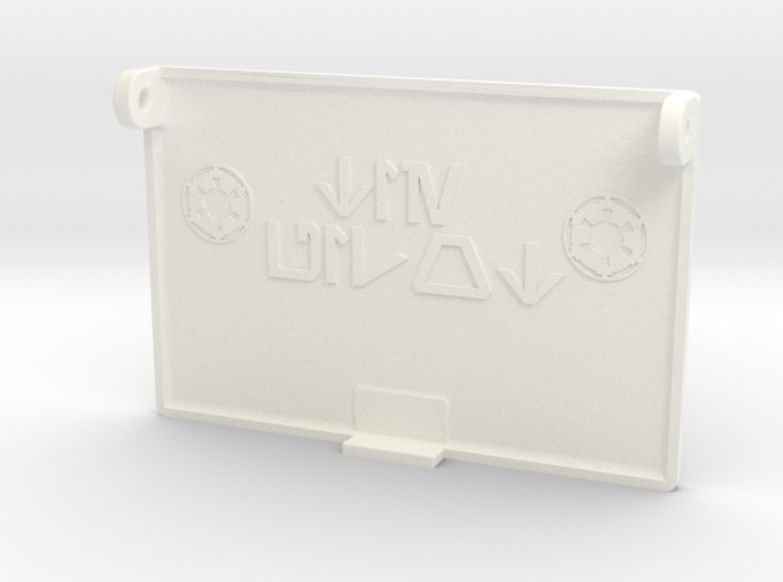 Pillbox Flap custom 3d printed