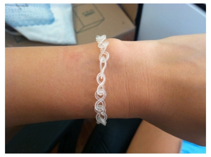 FLYHIGH: Infinity Bracelet Large 3d printed