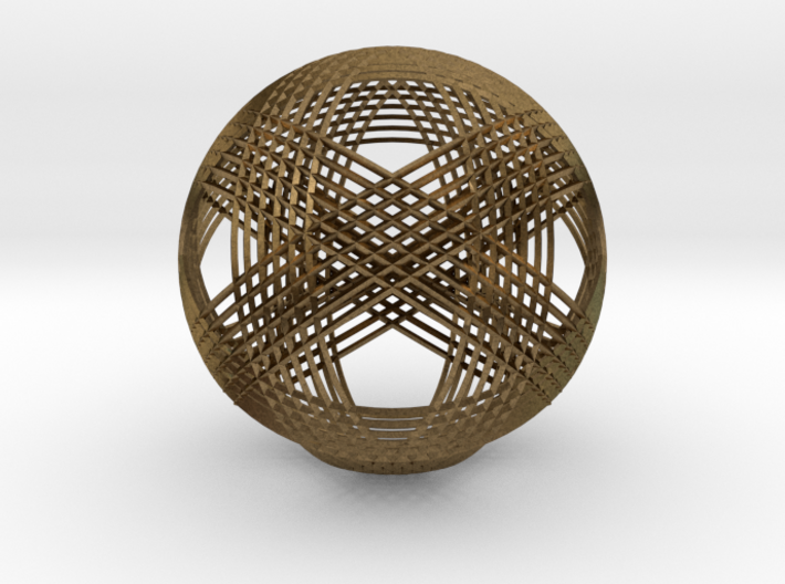 Woven Sphere 2 3d printed