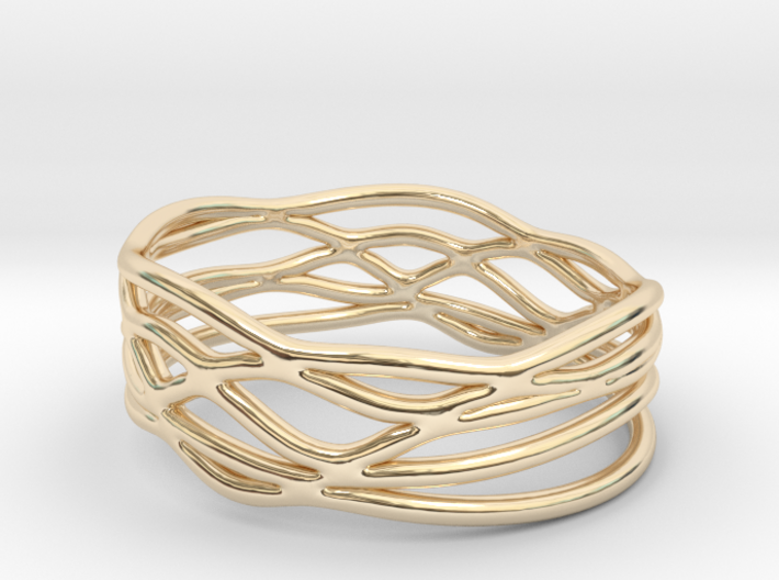 King Trophy Ring (Size 4.5--14.8mm dia)R S1 010200 3d printed