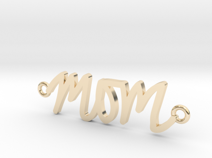 Mom Handwriting Necklace 3d printed