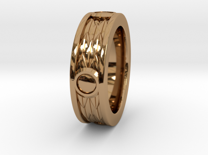 Roman Laurel Ring - Size 9 3d printed