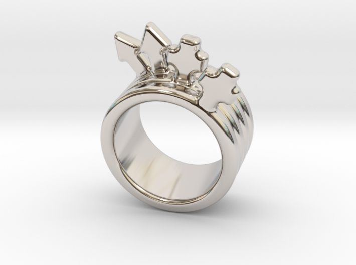 Love Forever Ring 14 - Italian Size 14 3d printed