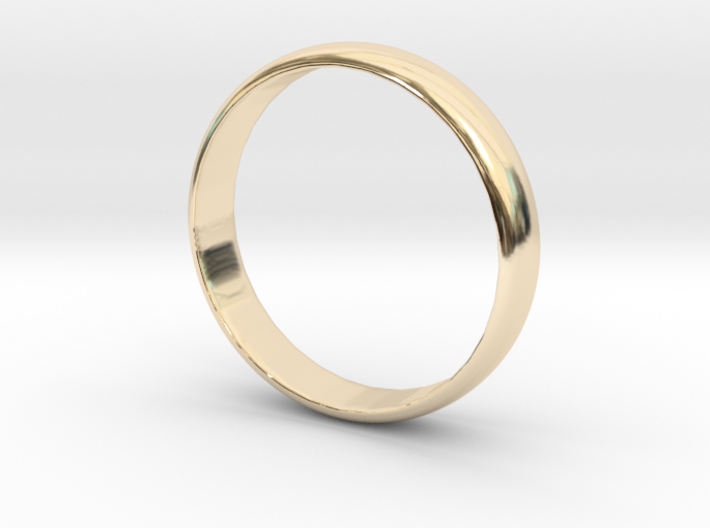 Simple Ring Size 6 3d printed