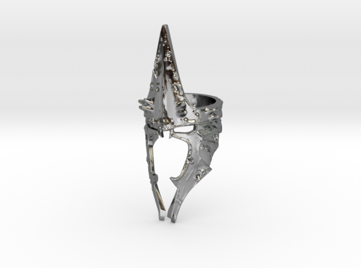 Witch King ring size 9.5 US 3d printed