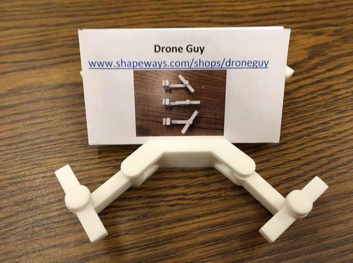 Folding Drone Business Card Holder 3d printed