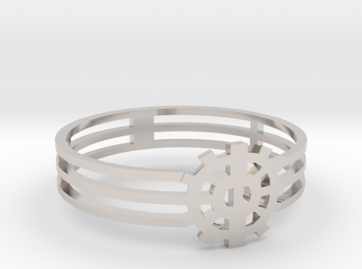 [The 100] Heda Forehead Piece Ring (US Size 9) 3d printed