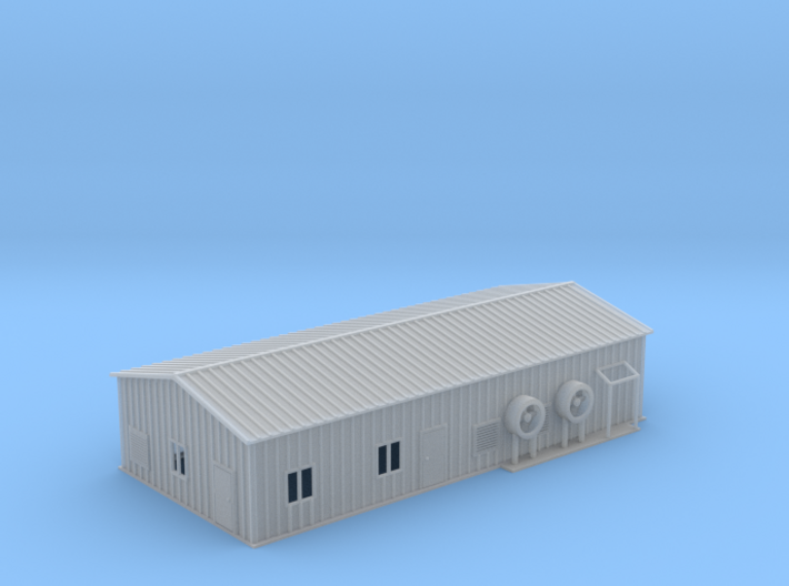 Warehouse Propane Z Scale 3d printed Propane Warehouse Z scale