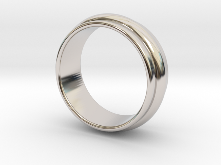 Ø 19.62 Mm Classic Beauty Ring Ø 0.772 Inch 3d printed