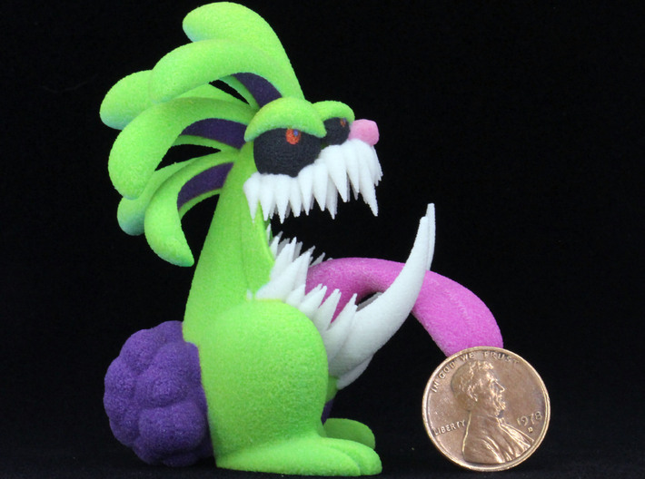Monster Bunny #6 - Freak / Stretch 3d printed Test print at size listed