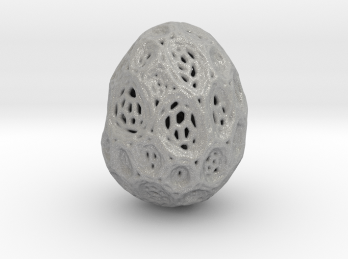 DRAW geo - alien egg 2 3d printed