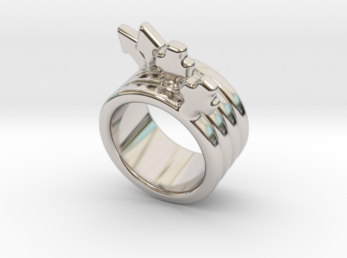 Love Forever Ring 21 - Italian Size 21 3d printed