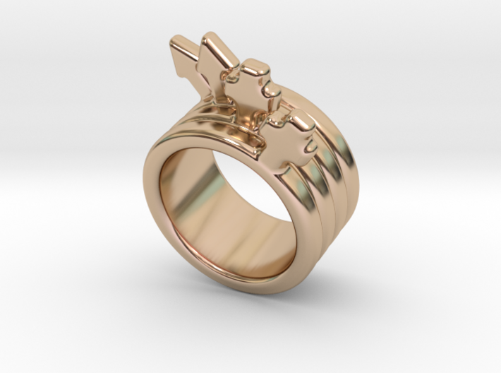 Love Forever Ring 21 - Italian Size 21 3d printed
